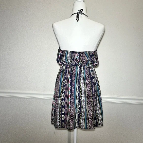 Halter Bohemian Dress Size Large - Picture 4 of 4
